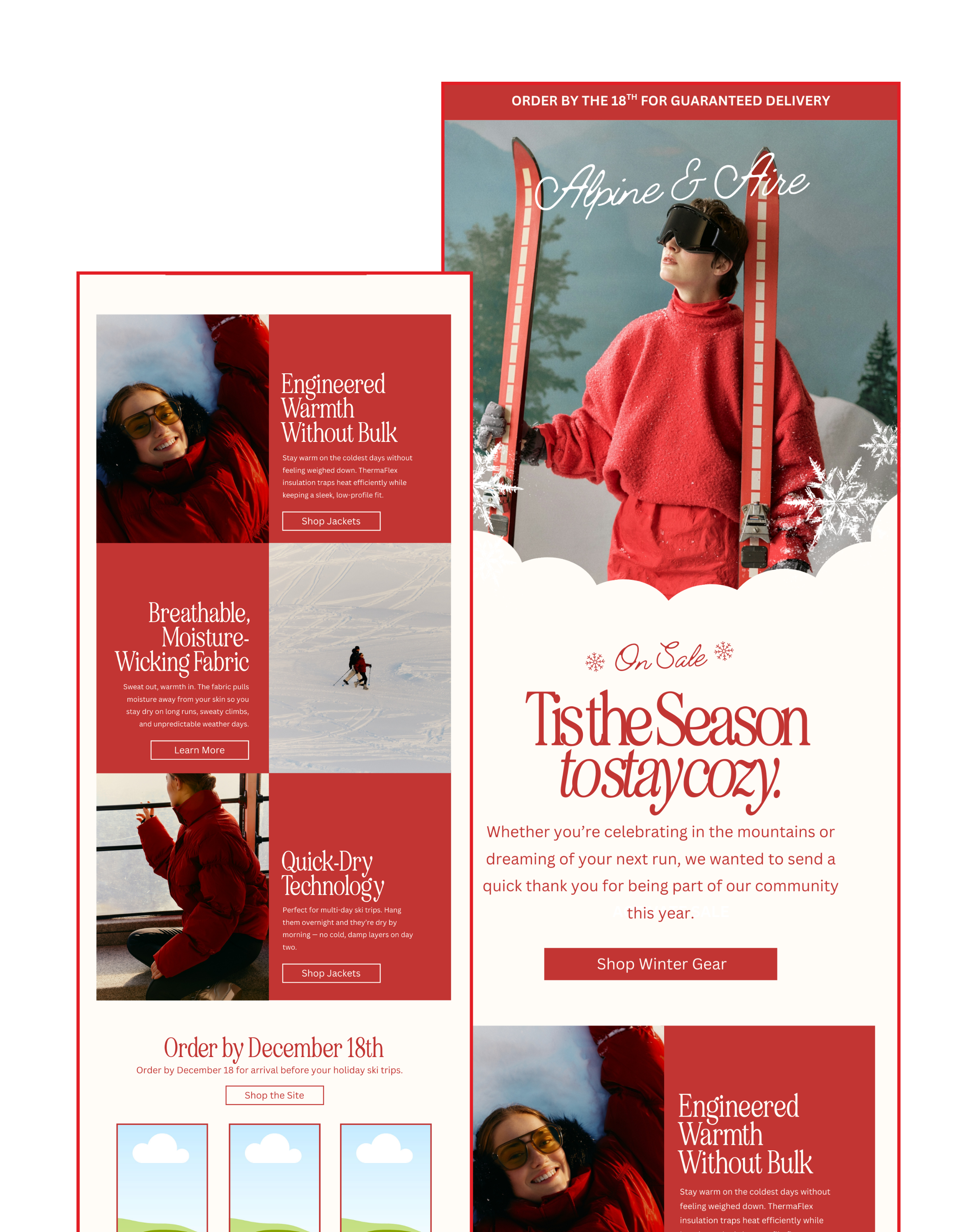 Holiday Email Template (Free)
