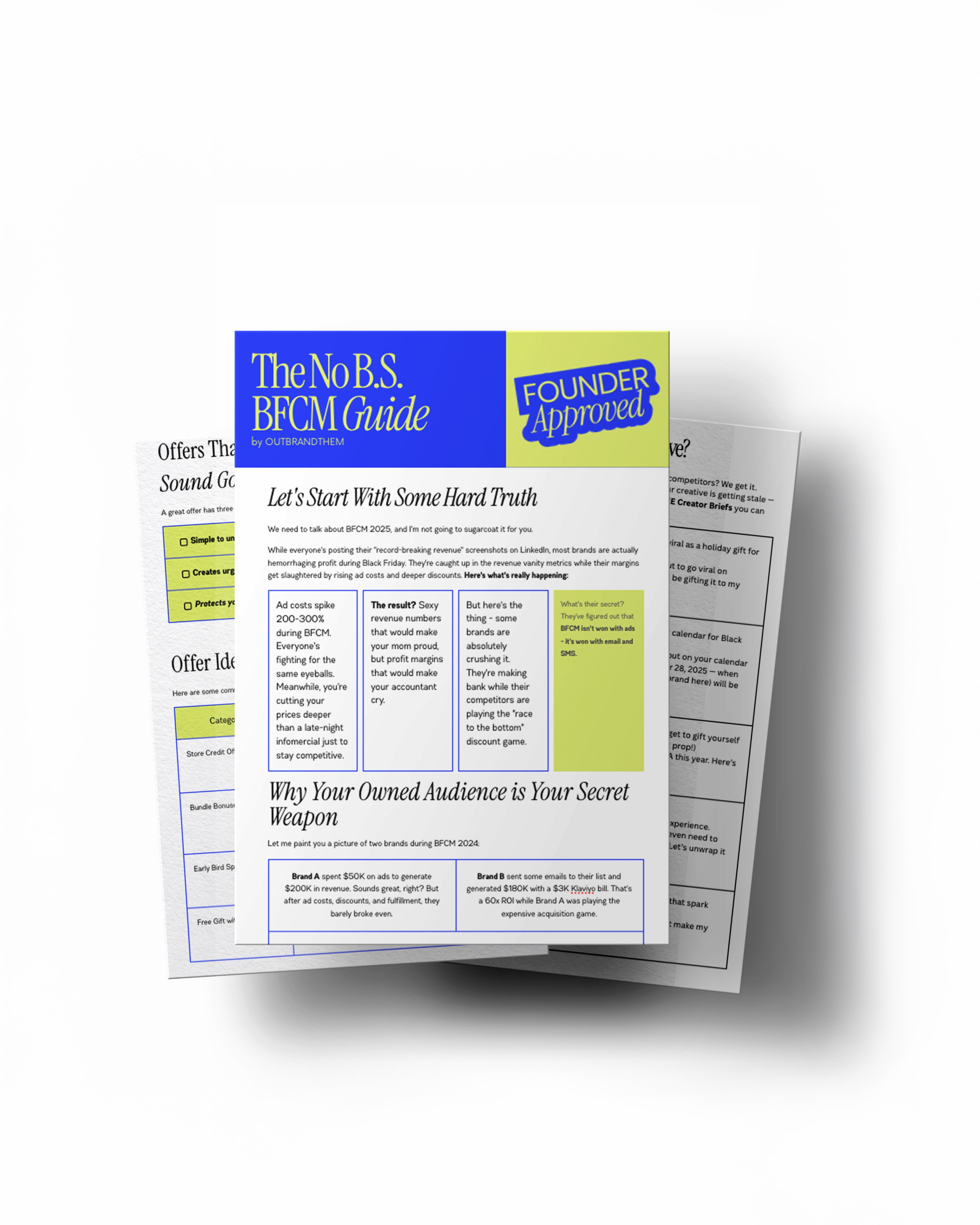 BFCM: Playbook for E-comm Founders